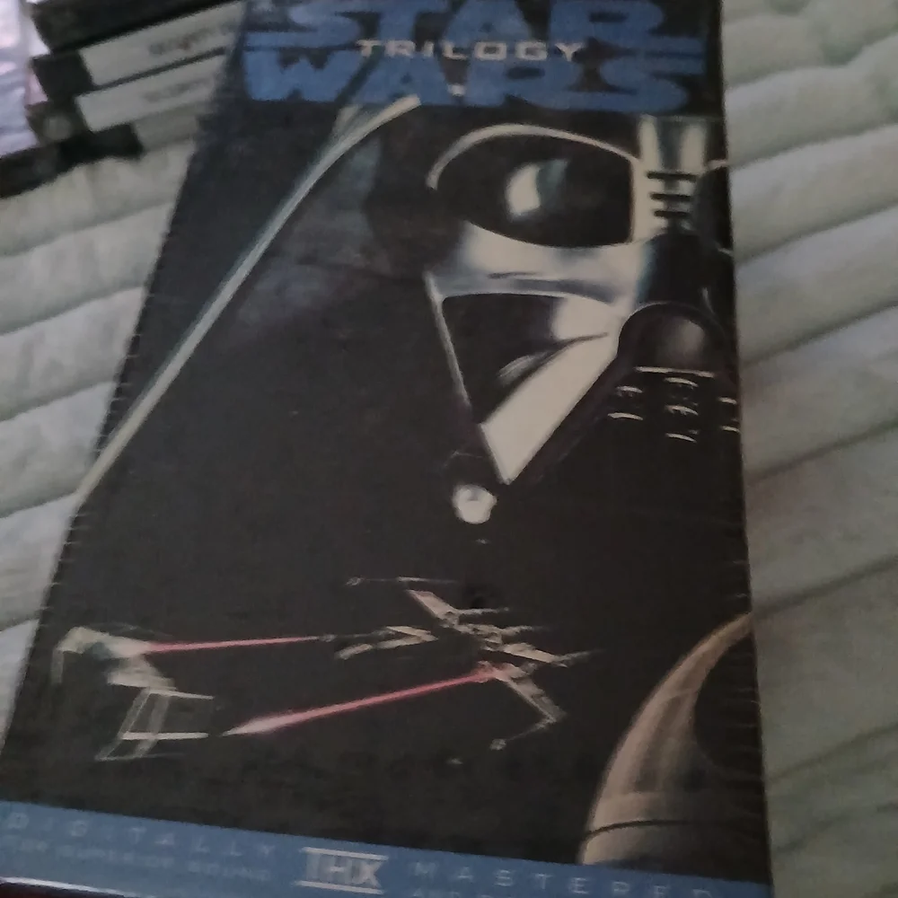 Star Wars VHS Trilogy Box Set - Blue, Purple, Pink Accents